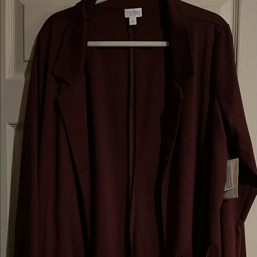 Lularoe Gwen. Brand new. Size XL. Solid Raisin